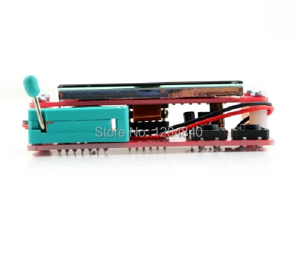 Free Shipping New 12864 LCD Transistor Tester Capacitance ESR Meter Diode Triode MOS NPN LCR | Электронные компоненты и
