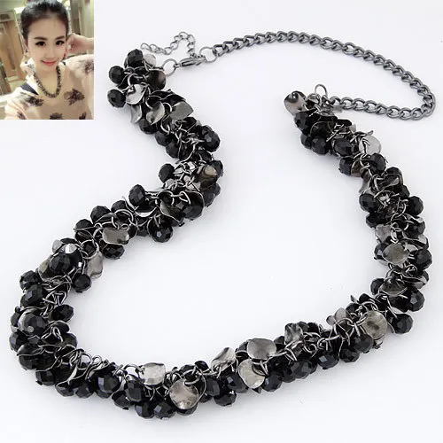 Collier Femme 2019 Fashion Choker Statement Necklaces &amp Pendants for Women Men Jewelry Crsstal Beads Collares bijoux accessories |