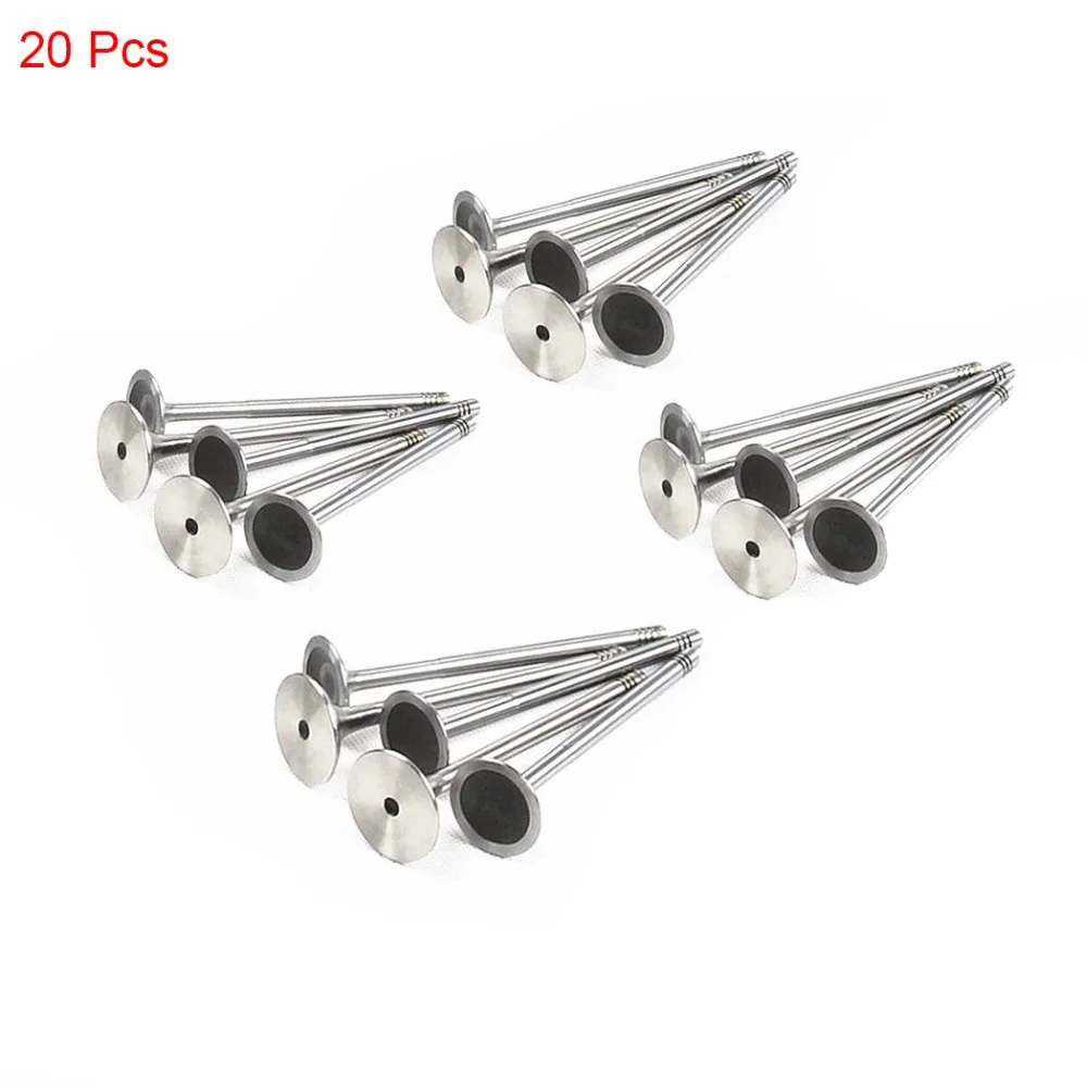 Впускной Выпускной клапан двигателя для VW JETTA BORA GOLF GTI MK4 BEETLE PASSAT B5 SHARAN AUDI A3 S3 A6 TT