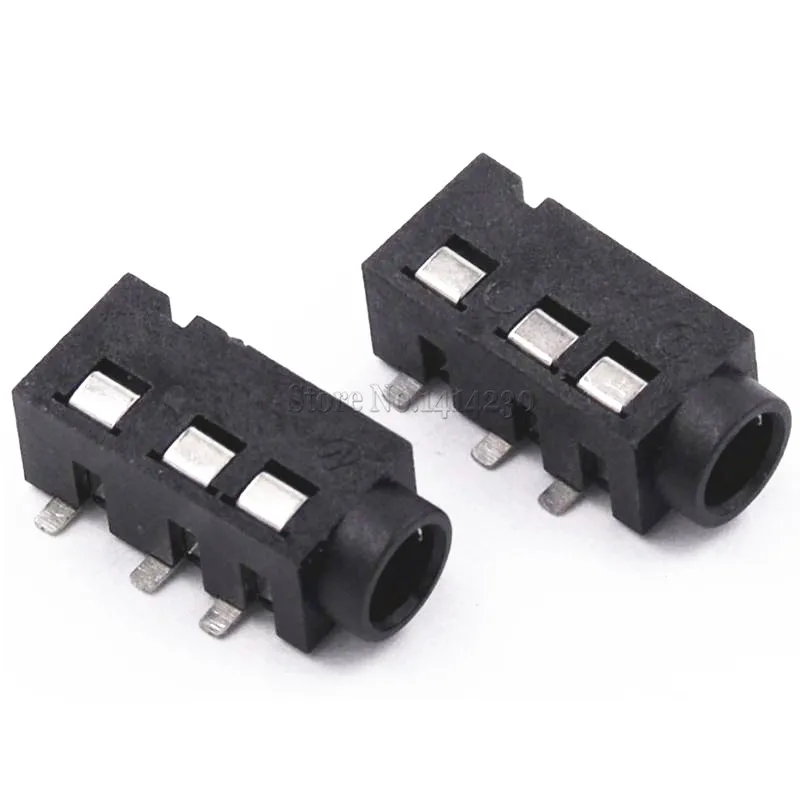 Аудиоразъем для наушников 3 5 мм 100 шт. 4 pin SMD MP3 аксессуары PJ320D|accessories|accessories