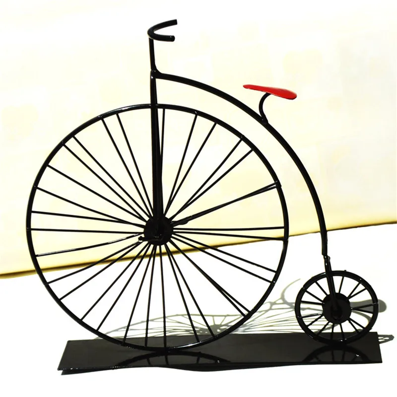 Ретро модель велосипеда металл ручная работа Heimtextilien винтажная фигурка Fahrrad