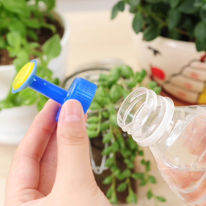 2pcs! portable small plastic household potted plant waterer gardening tools watering sprinkler kettle mouth Free shipping. | Дом и сад