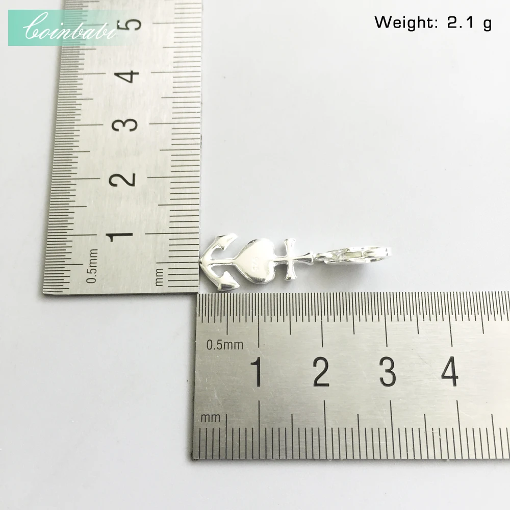 Charm Pendant Faith Hope Love 2018 Fashion Jewelry Classic Real Authentic 925 Sterling Silver Gift For Women Men Fit Bracelet | Украшения и