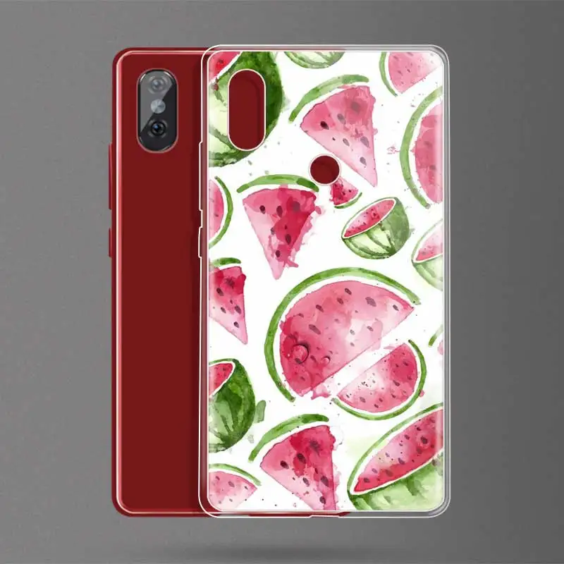 DREAMFOX N027 фруктов и фруктовых Мягкий ТПУ силиконовый чехол для Xiaomi mi x 3 A1 A2 5C 5X6X8 9 Lite