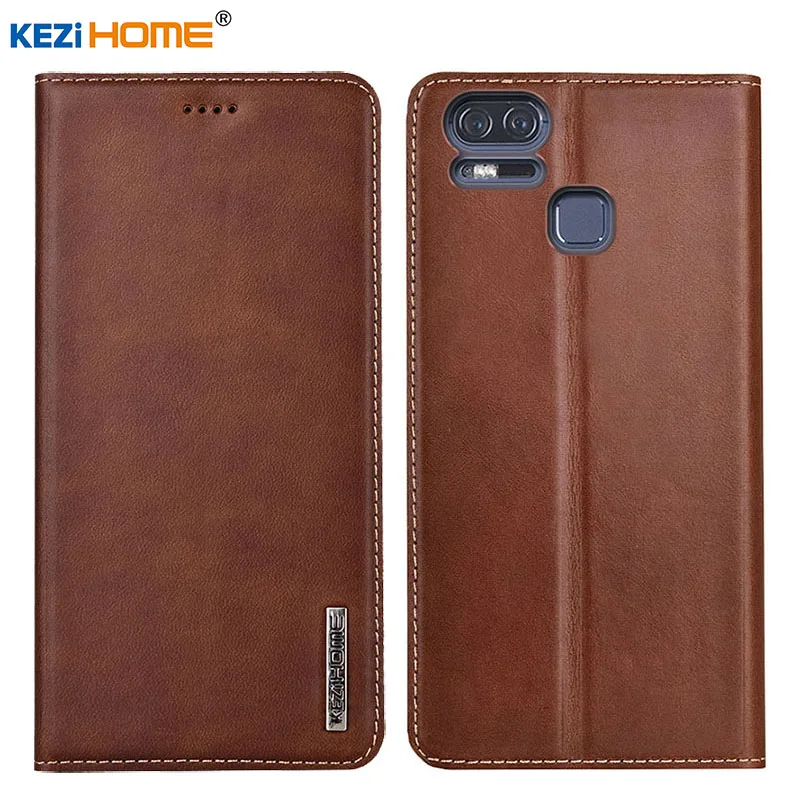 Чехол для Asus Zenfone 3 Zoom ZE553KL KEZiHOME Роскошный чехол кошелек из натуральной кожи чехлы