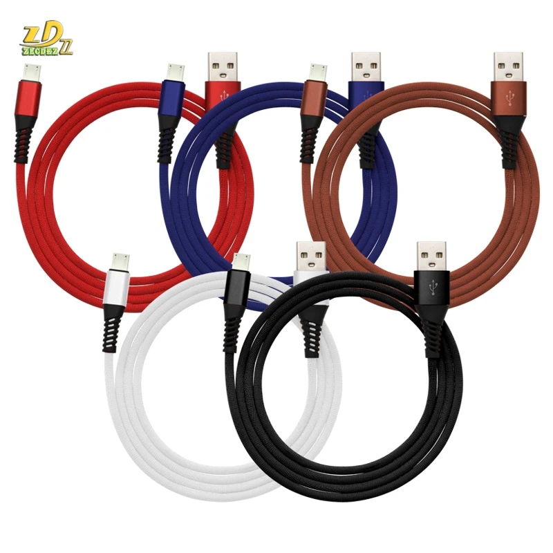 

300 шт./лот Type C Micro 8Pin USB кабель для IPhone 7 6 6S Plus IPad IPod для Samsung Lenovo Nokia LG Android тканевые кабели 1 м