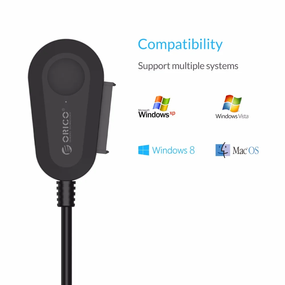Адаптер ORICO SATA USB3.0 с адаптером питания 12 В 2 А 5/3 5 внешних жестких дисков со