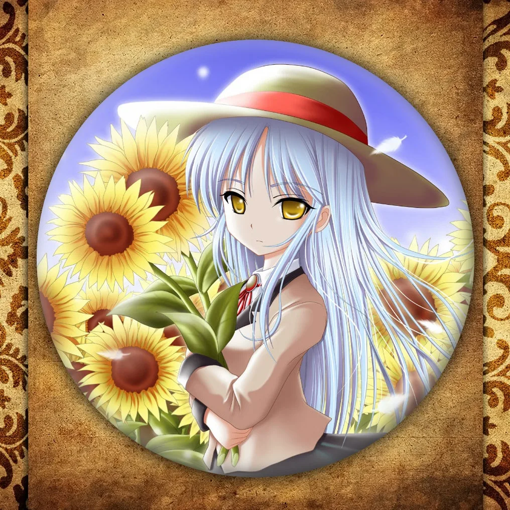 Японское аниме Angel Beats бейдж с дисплеем модная мультяшная фигурка Angelbeats Отонаси