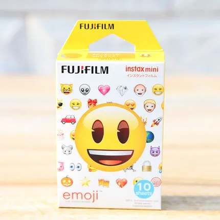 Оригинальный Fujifilm Instax Mini Fuji Film emoji для камер Мгновенной Печати 8 7 s 50 50i 90 25 dw Share SP 1