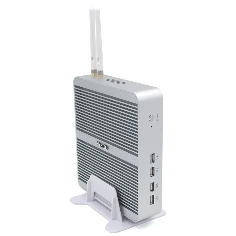 Безвентиляторный Barebone i5 7200u i3 7100u Win10 3 года гарантии мини HDMI компьютер 4K HTPC ТВ