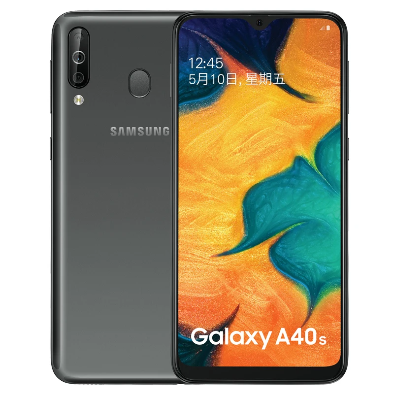 Новый samsung Galaxy A40s 6 4 &quotHD + AMOLED дисплей бесконечности 5000 мАч батарея 13MP Тройная