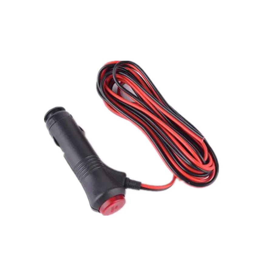 12V-24V Car cigarette lighter power cord plug with switch indicator | Автомобили и мотоциклы