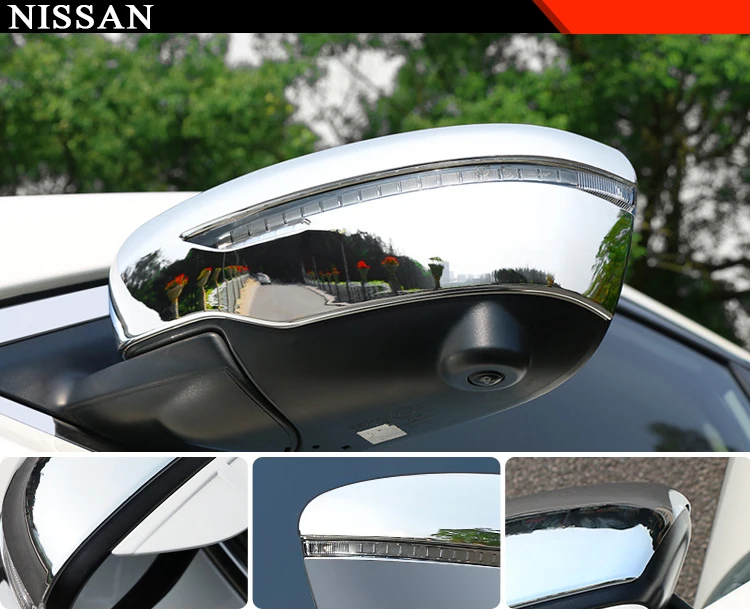 Для Nissan Murano Z52 хромированная дверная зеркальная Накладка аксессуары для стайлинга автомобилей