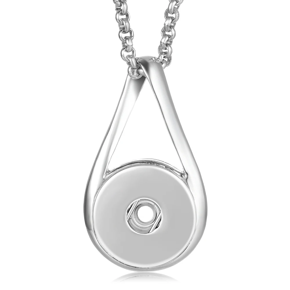 

10pcs/lot Wholesale Vocheng Snap Button Charms Simulated Pearl Necklace 18mm Pendant Jewelry NN-524*10 Free Shipping