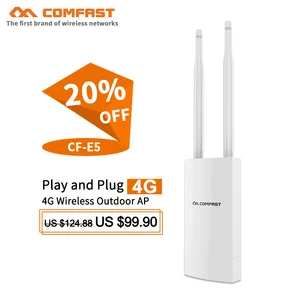 Comfast высокоскоростной 4G LTE беспроводной AP Wifi роутер с портом WANLAN 4g + 2,4 ГГц WIFI покрытие базовая станция AP с слотом для sim-карты