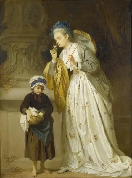 Классические дворцовые фигурки из хлопка без рамки женские напечатанные на