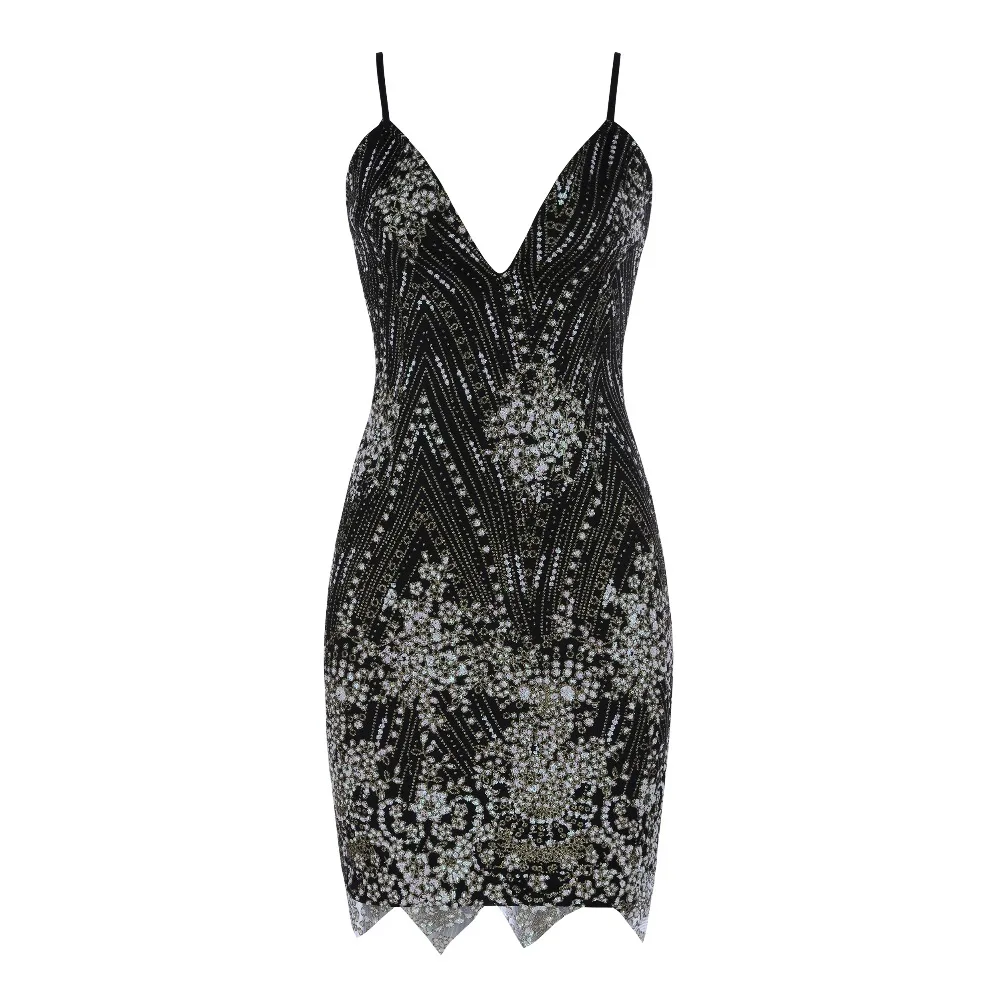 Halinfer 2018 новое летнее женское платье сексуальное облегающее с глубоким v-образным