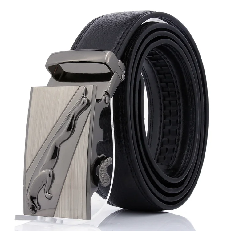 automatic young and middle-aged leisure tie-in belts alloy buckle belt scratch-resistant wear-resistant |