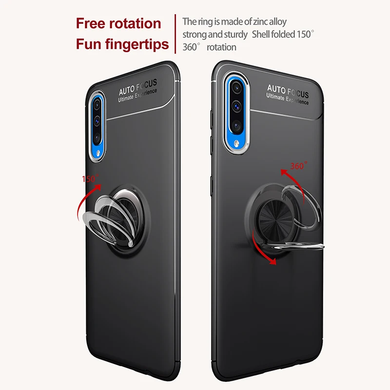 YISHANGOU магнитное кольцо Пряжка Чехол для телефона для samsung Galaxy для M30 20 10 A20 30 40 50 A7 A9 A9S Мягкий силиконовый чехол
