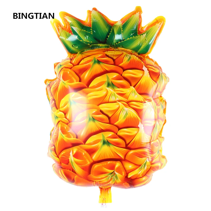 BINGTIAN 1 шт. яблоко арбуз черника ананас фольга Воздушные шары мультфильм воздушный