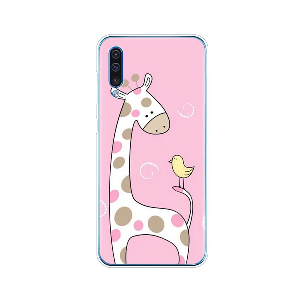 Чехол для samsung Galaxy A50, силиконовый чехол для задней панели телефона, чехол для samsung A50 A505 A505F, SM-A505F бампер, 6,4 дюймов - Цвет: 52403