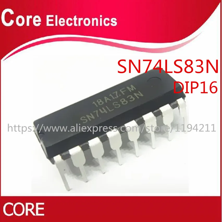 50 шт./лот SN74LS83N SN74LS83 74LS83N DIP 16 Новый|lot lot| |