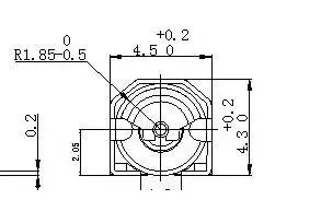 Z4PC3B8129521 телефон вибратор двигатель вибрации 14X4.5mm DC