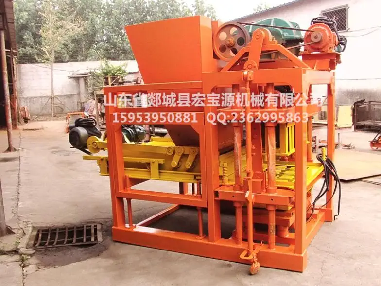 QTJ4-28 type brick machine hollow small |