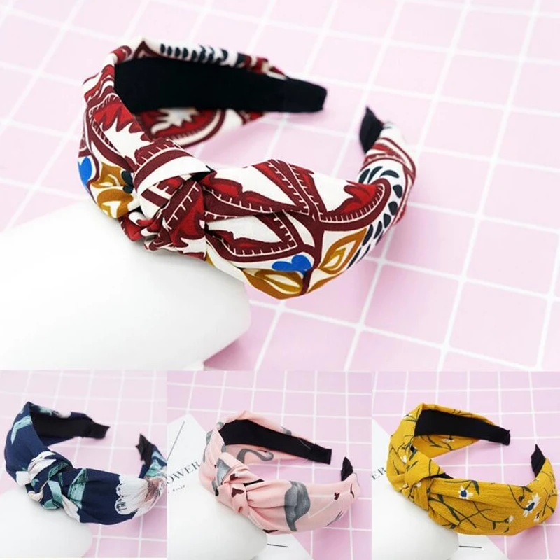 2018 TWDVS шляпы милый узел пластиковый головной убор женские ободки для женщин