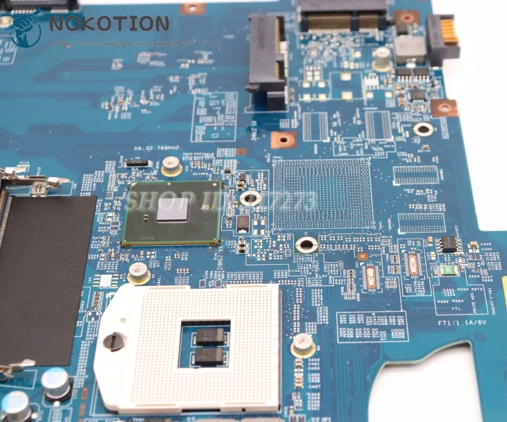 NOKOTION Laptop Motherboard For Gateway NV59 TJ75 MAIN BOARD 48.4CH01.01M MBWHE01001 MB.WHE01.001 HM55 DDR3 | Компьютеры и офис
