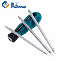 penggong screwdriver set with magnetizer slotted phillips screwdriver bits chrome vanadium repair tool 3pcsset