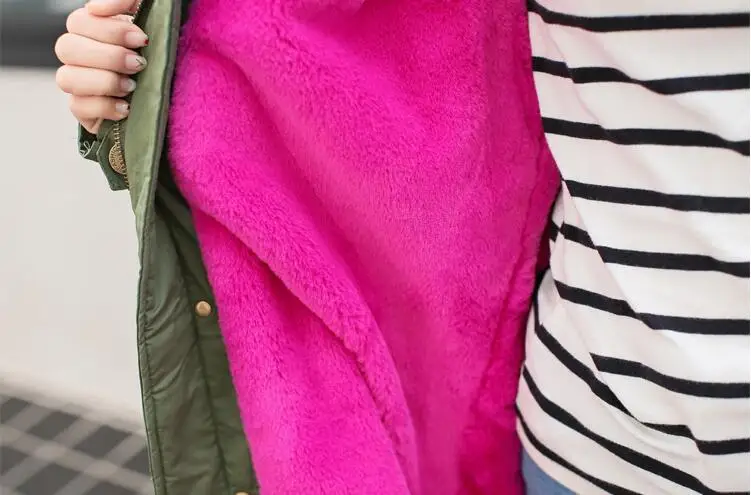 Зимнее пальто куртка новинка 2018 большой меховой воротник с капюшоном утолщенная