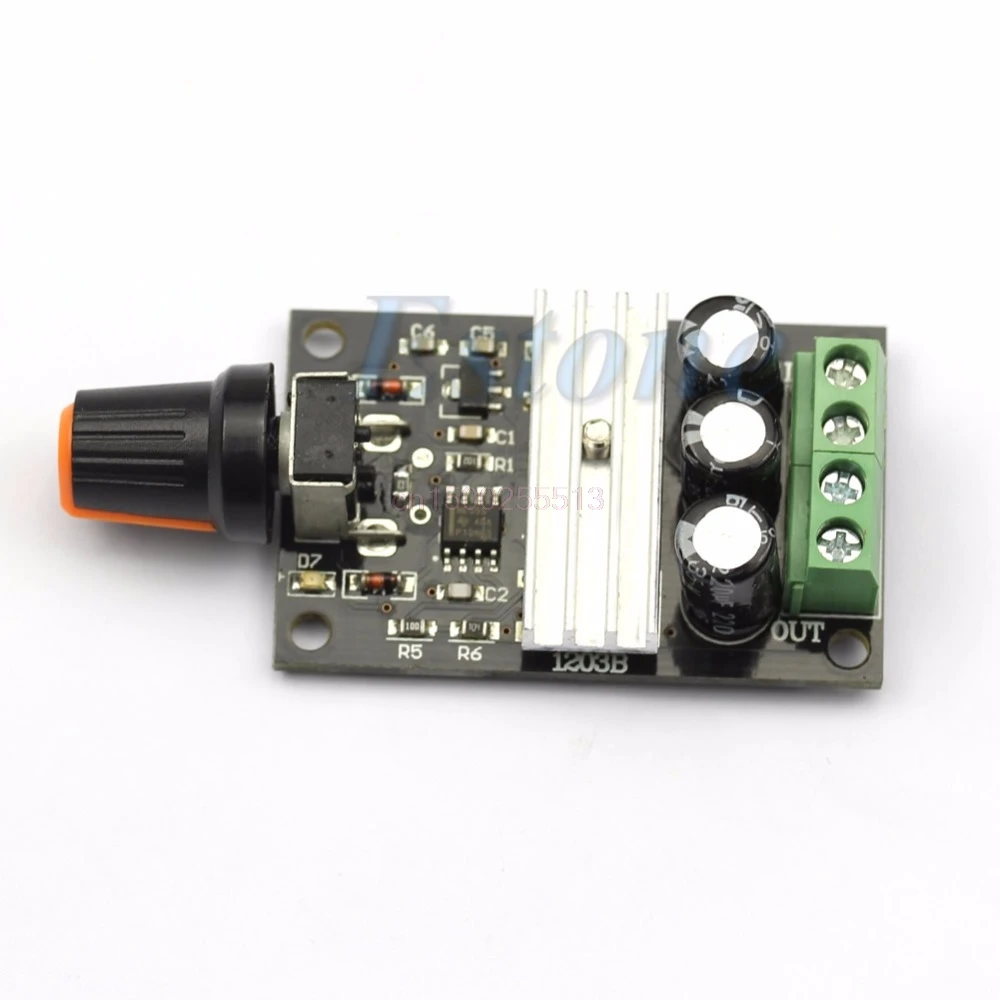 PWM DC 6V 12V 24V 28V 3A контроль скорости двигателя новый переключатель