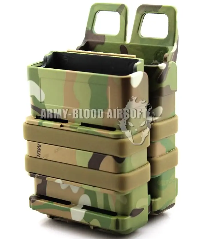 Molle FastMag Gen3 M4 держатель для магазина с зажимом Сумка Набор Мультикам Камуфляжный