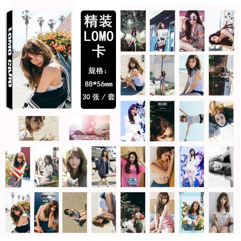 K pop поколение для девочек KPOP Fan SNSD SOSI Taeyeon Jessica Yoona Pany Jung Soo Yeon самодельный альбом LOMO