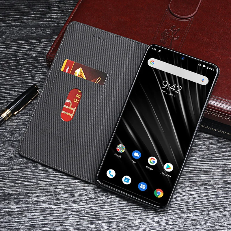 For Umidigi S3 Pro Case Vintage Flip Leather Coque for Cover Mobile phone bags With Card Slot 6.3 inch | Мобильные телефоны и