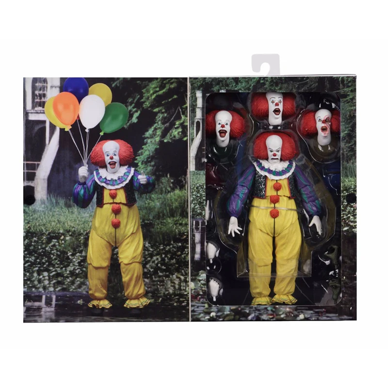 Экшн-фигурка из фильма ужас NECA Joker с воздушными шарами Pennywise модель игрушки для