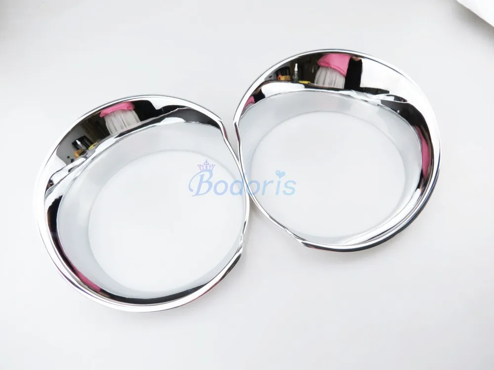 Накладка на переднюю фару накладка рамку протектор 2016-2017 хромированный