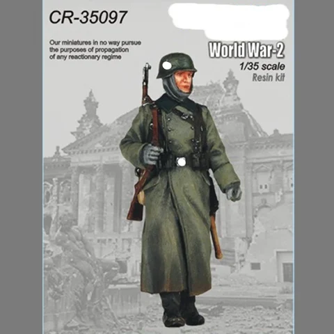 

Солдат 1/35, комбинация военной сцены, солдаты из смолы GK, военная тема Второй мировой войны, без покрытия, без цвета