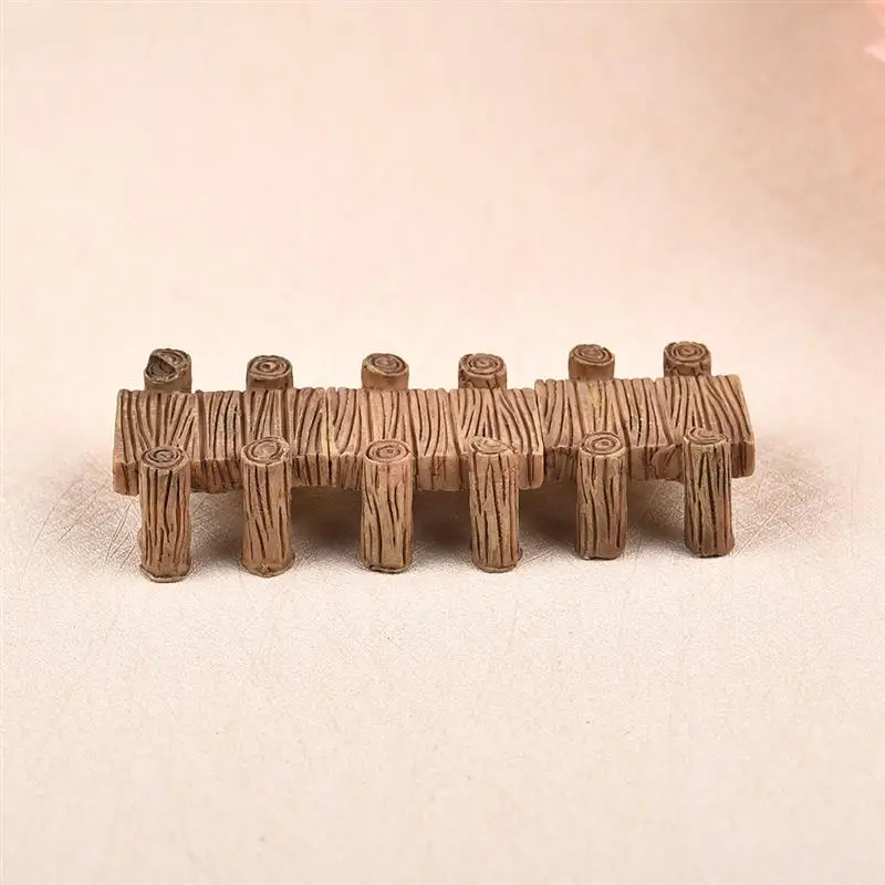 3 шт./компл. мини коридор мост смолы украшения бонсай микро пейзаж DIY ремесло Фея