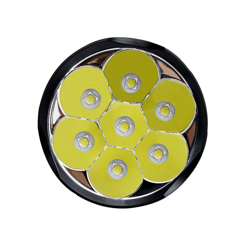TrustFire TR-J18 7xcree XM-L2 U3 8000lm Высокая мощность 5 режимов памяти светодиодный фонарик +