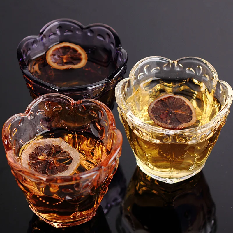 Красивая стеклянная кружка с прозрачным корпусом и гравировкой утренняя чашки