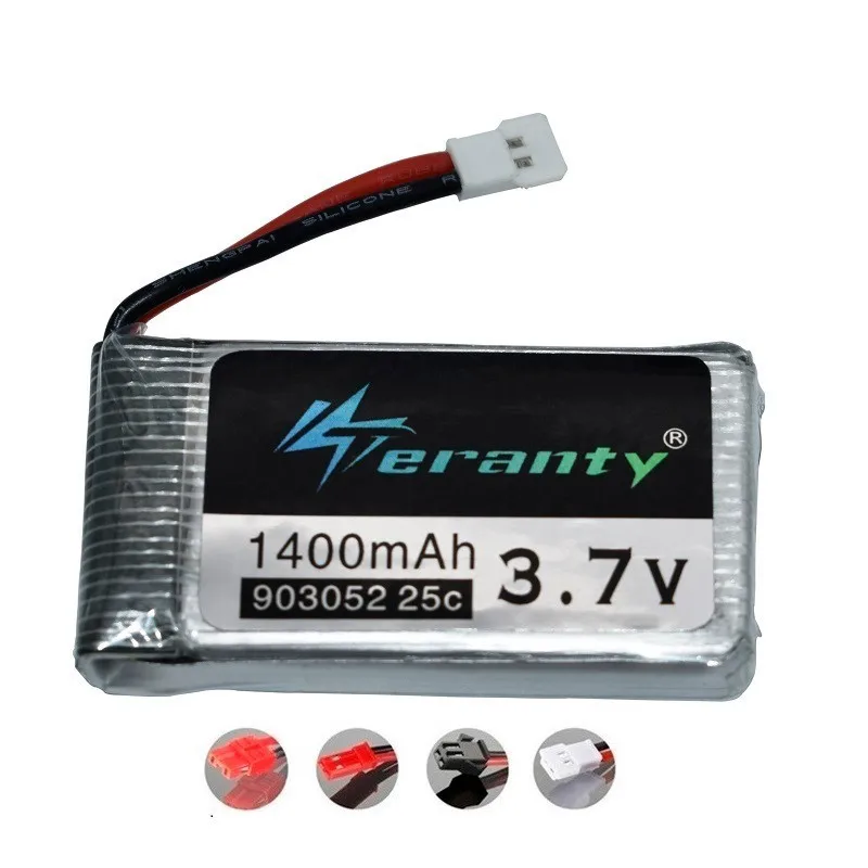 3 7 в 1400 мАч 25C Литий полимерный аккумулятор для Syma X5 X5C X5SW X5SC X5S 1 M18 H5P RC Quadcopter 903052