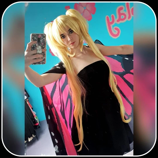 Shugo Chara! Вечерние! Женский парик для косплея Tsukiyomi Utau длинные хвосты докки доки