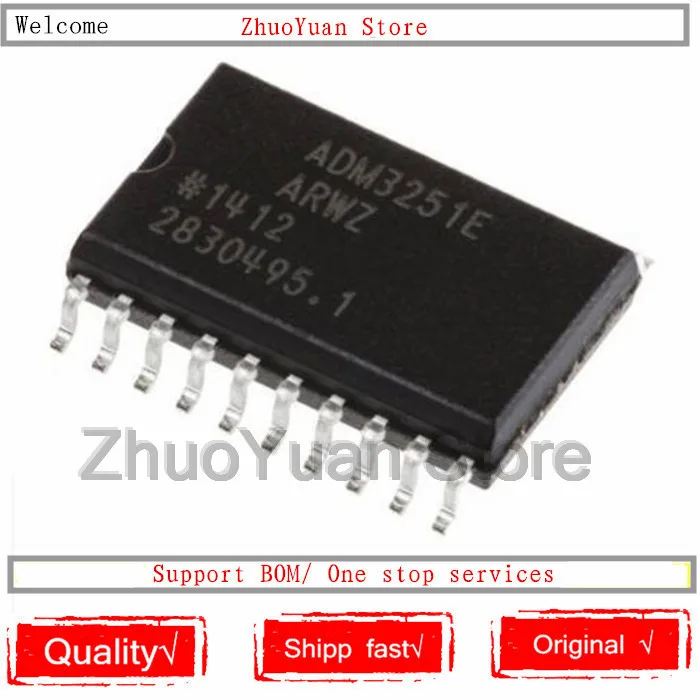 1 шт./лот новый оригинальный ADM3251E ADM3251EARWZ ADM3251EARW IC Chip SOP 20|Голосовые модули