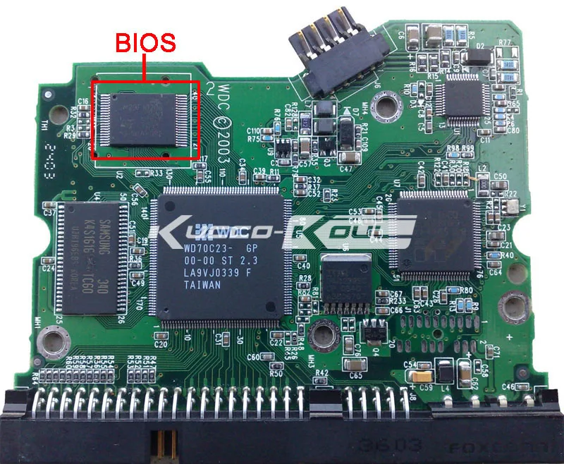 HDD PCB Логическая плата 2060-001223-000 REV A для WD 3 5 IDE/PATA восстановления данных | Компьютеры