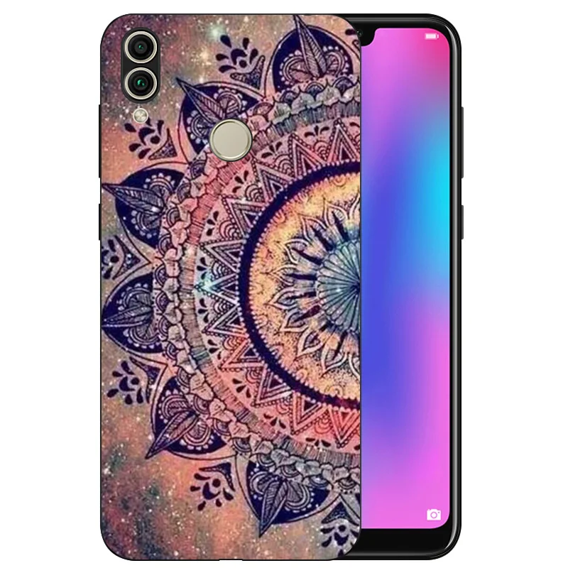 Чехлы для Honor 8C мягкий силиконовый чехол Huawei чехлы телефонов из ТПУ 8 C задние |