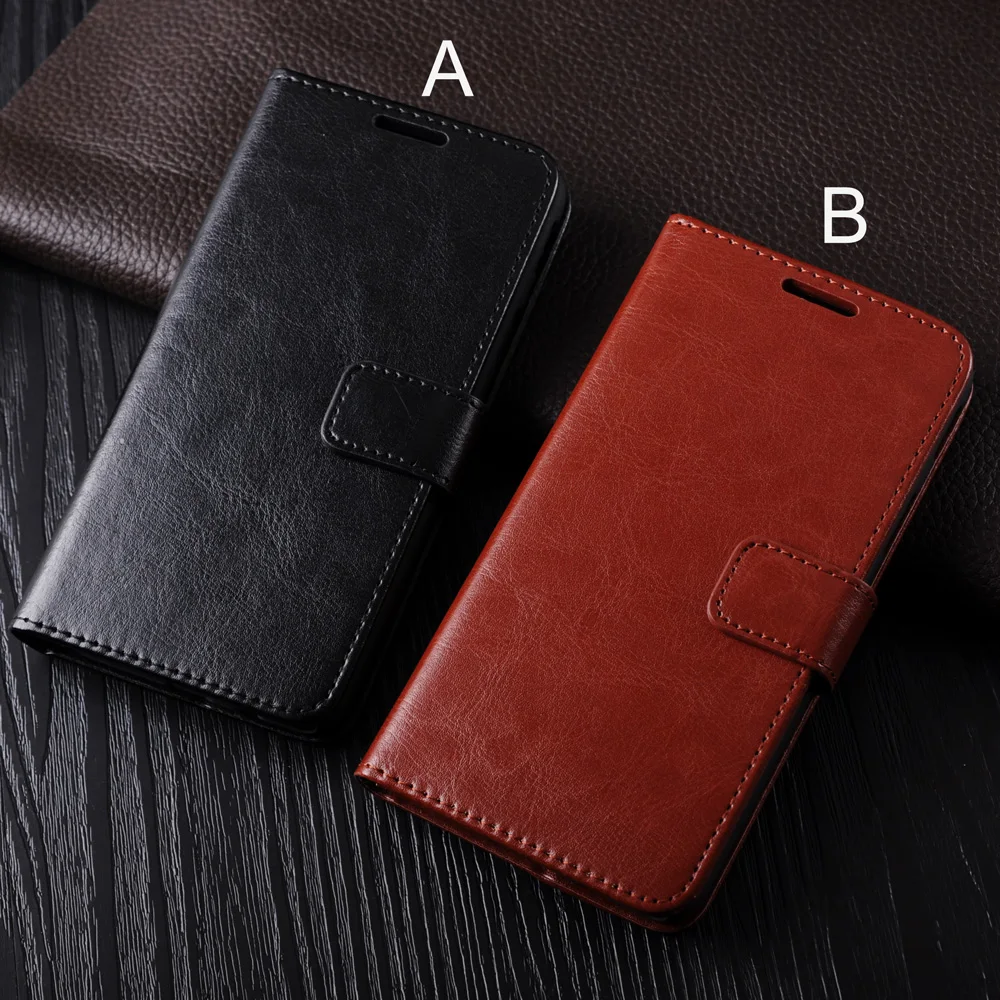 LANCASE Funda For Samsung Galaxy S6 Edge Case Wallet Luxury leather Card Slots Hard PC Stand Flip Cover Capa |