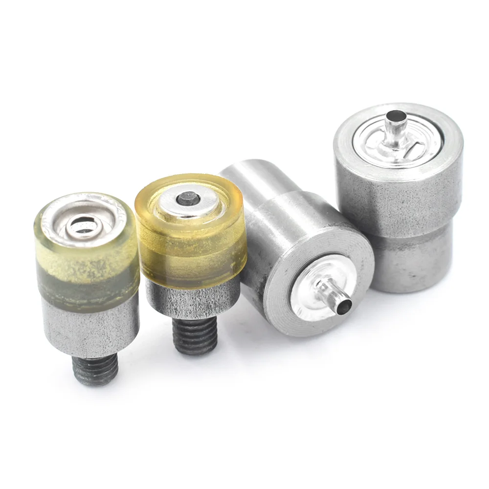 Molde de botón a presión manual de 10mm, 12,5mm, 15mm, retenedor, DIY, máquina de prensado de clavos