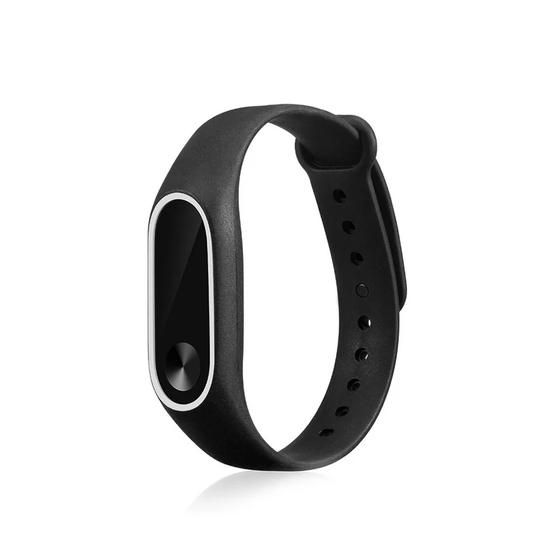 Светящийся силиконовый ремешок для Mi Band 2 регулируемый цветной запястья замена